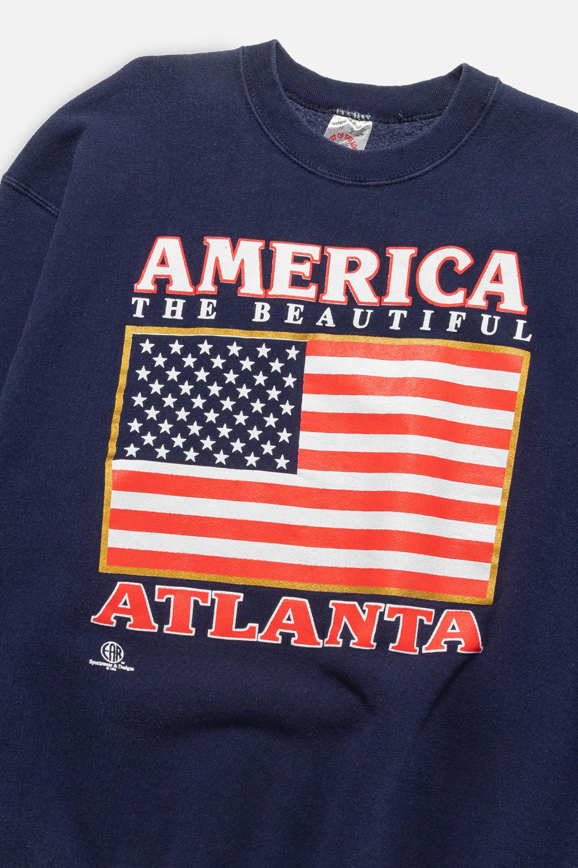 Vintage Atlanta Sweatshirt-Frankie Collective-Rework-Vintage-Streetwear