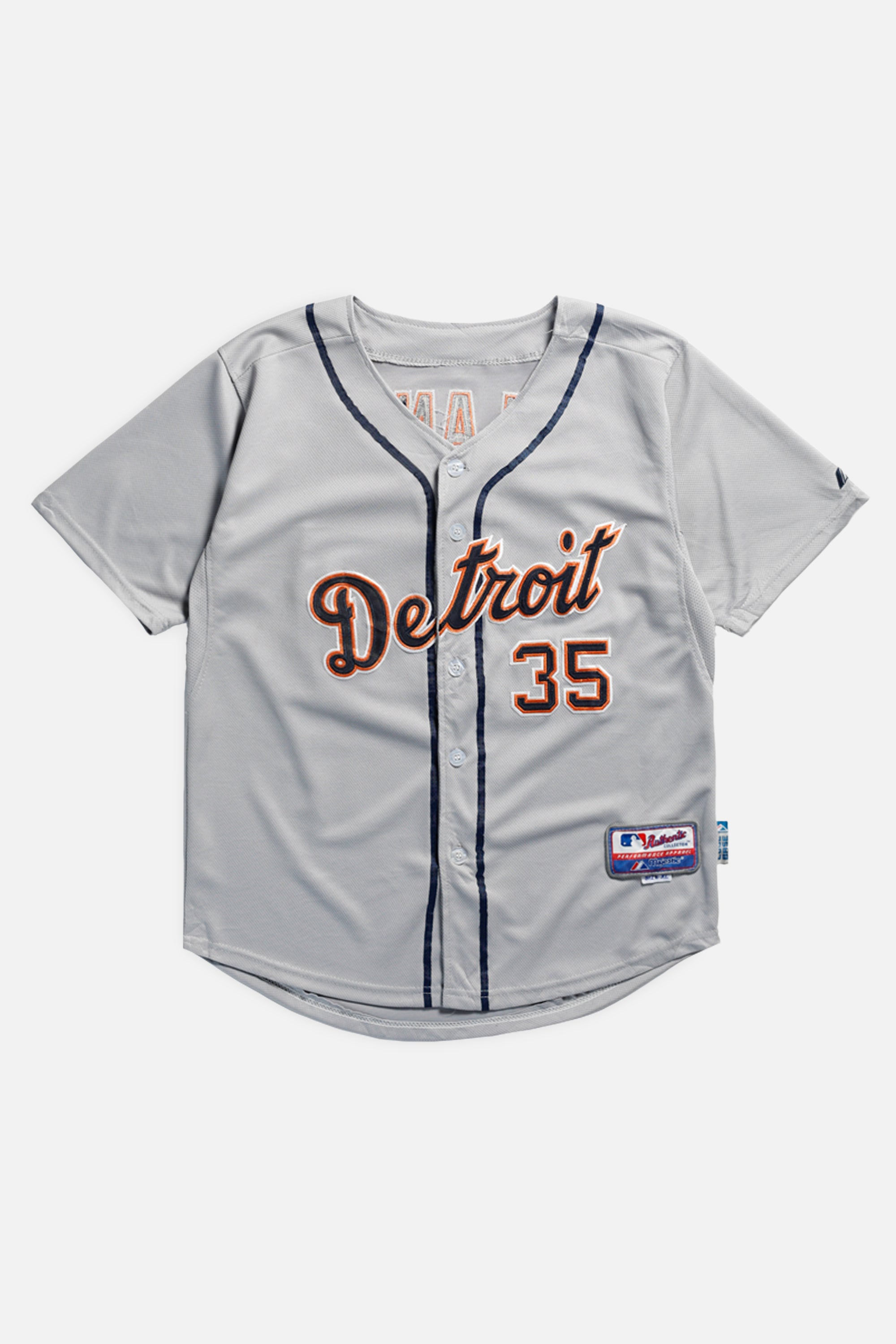Vintage Detroit Tigers MLB Jersey -JERSEYS-MLB-M-Frankie Collective Rare Vintage Streetwear Reworks