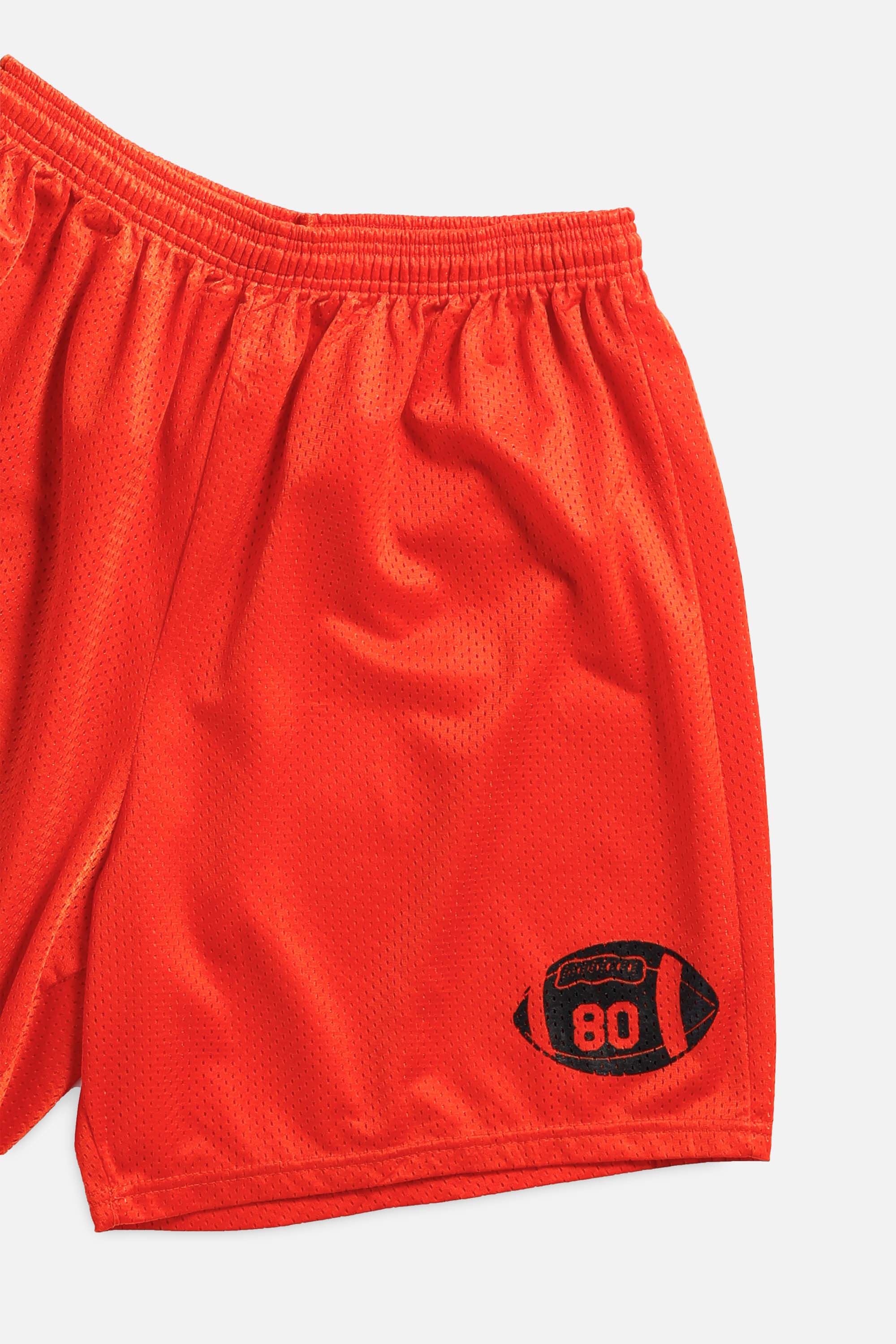 Vintage Football "80" Shorts - S-BOTTOMS-vendor-unknown-S-Frankie Collective Rare Vintage Streetwear Reworks