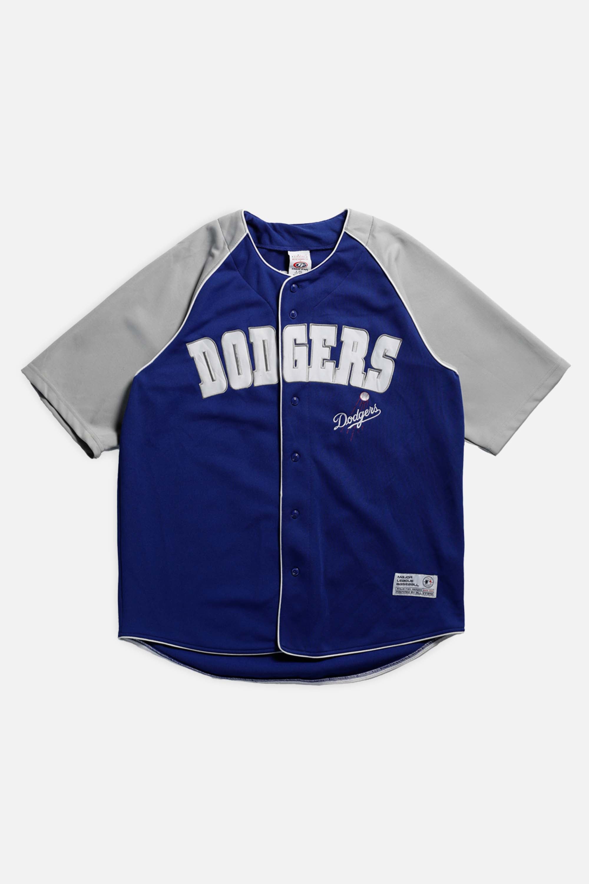 Vintage LA Dogers MLB Jersey - L-JERSEYS-MLB-L-Frankie Collective Rare Vintage Streetwear Reworks