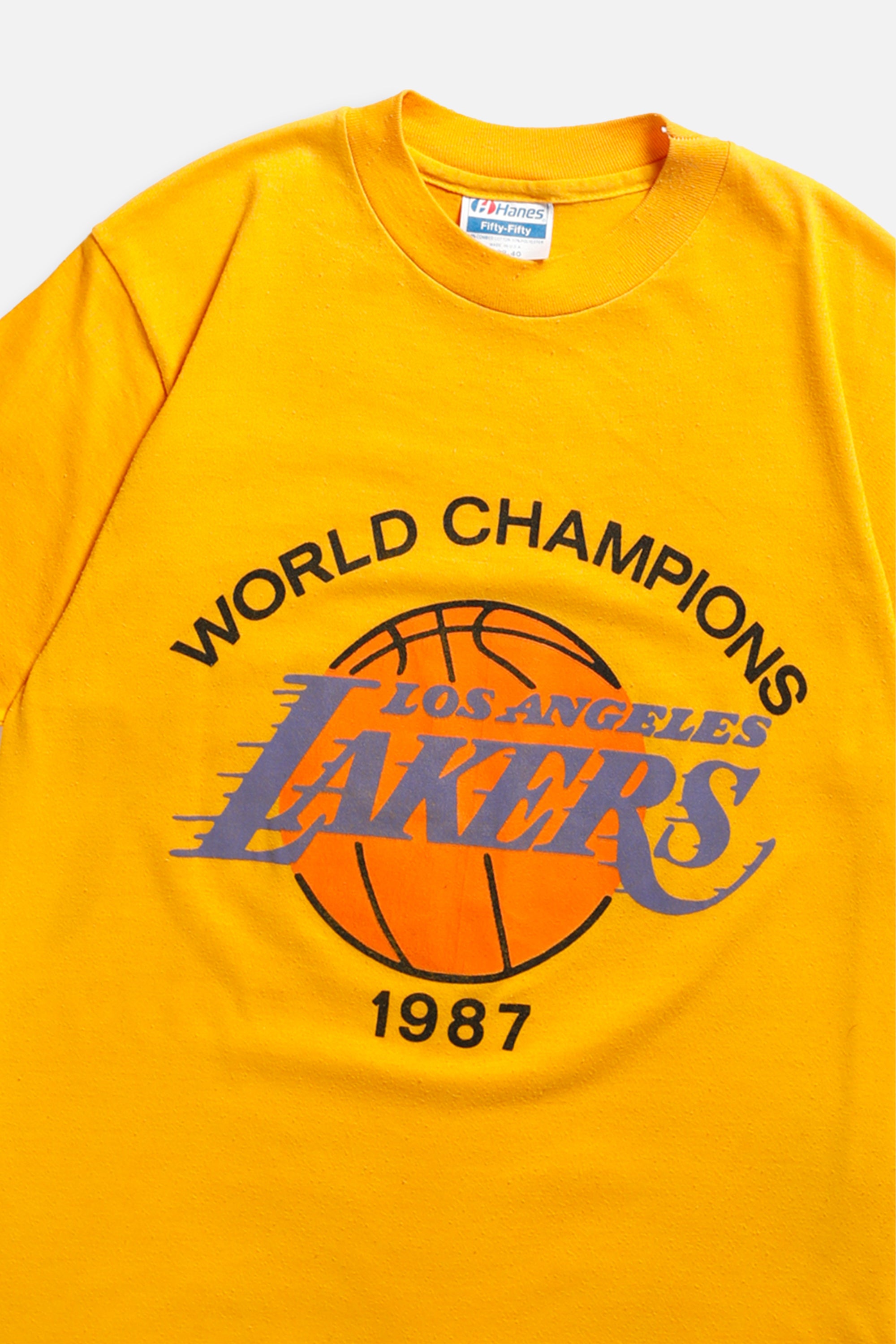Vintage LA Lakers NBA Tee - Women's XS-TSHIRTS-NBA-XS-Frankie Collective Rare Vintage Streetwear Reworks