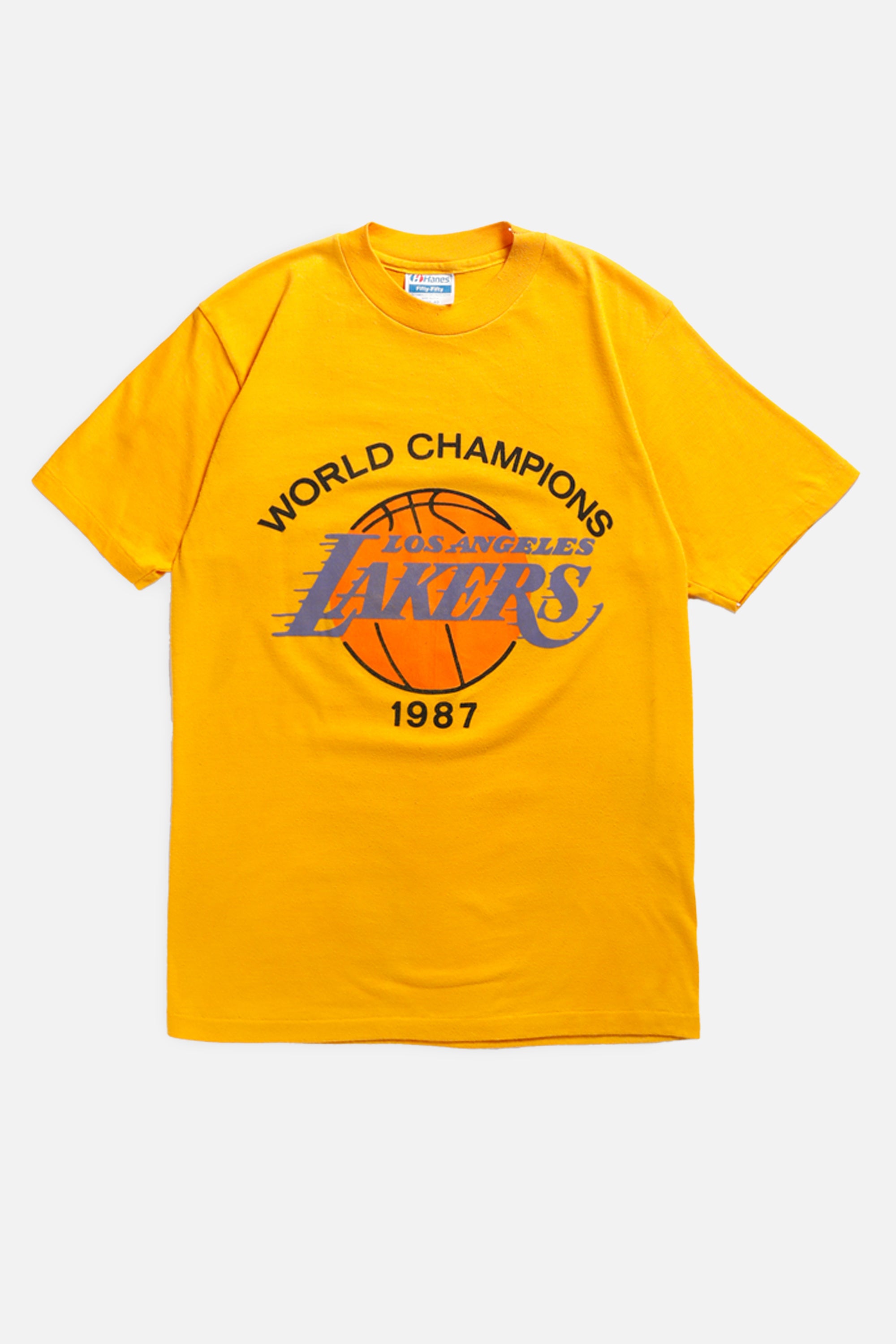 Vintage LA Lakers NBA Tee - Women's XS-TSHIRTS-NBA-XS-Frankie Collective Rare Vintage Streetwear Reworks