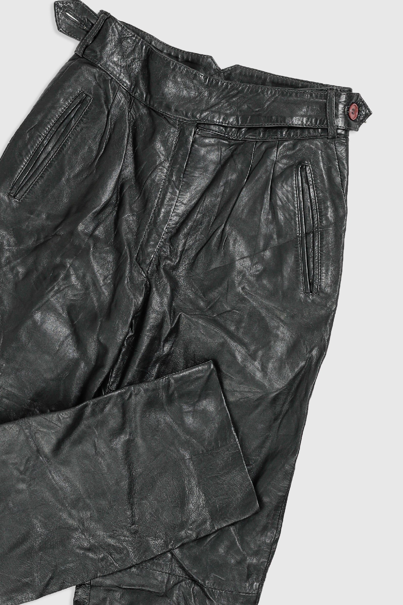 Vintage Leather Pants - Women's S-BOTTOMS-vendor-unknown-Frankie Collective Rare Vintage Streetwear Reworks
