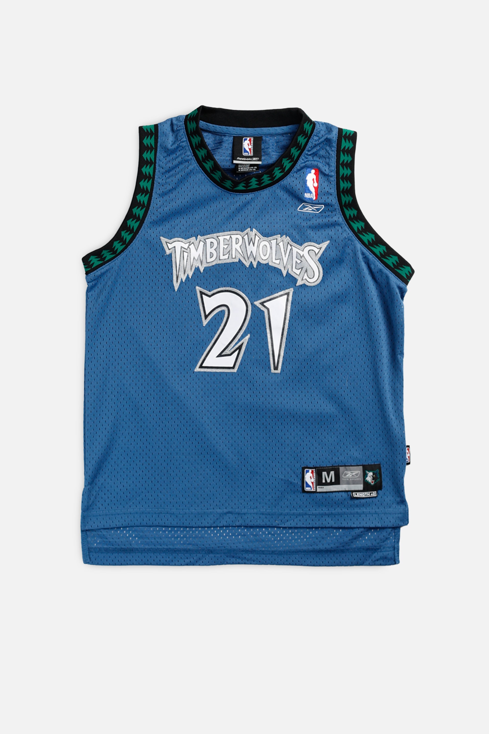 Vintage Minnesota Timberwolves NBA Jersey - Women's XS-JERSEYS-NBA-Women's XS-Frankie Collective Rare Vintage Streetwear Reworks