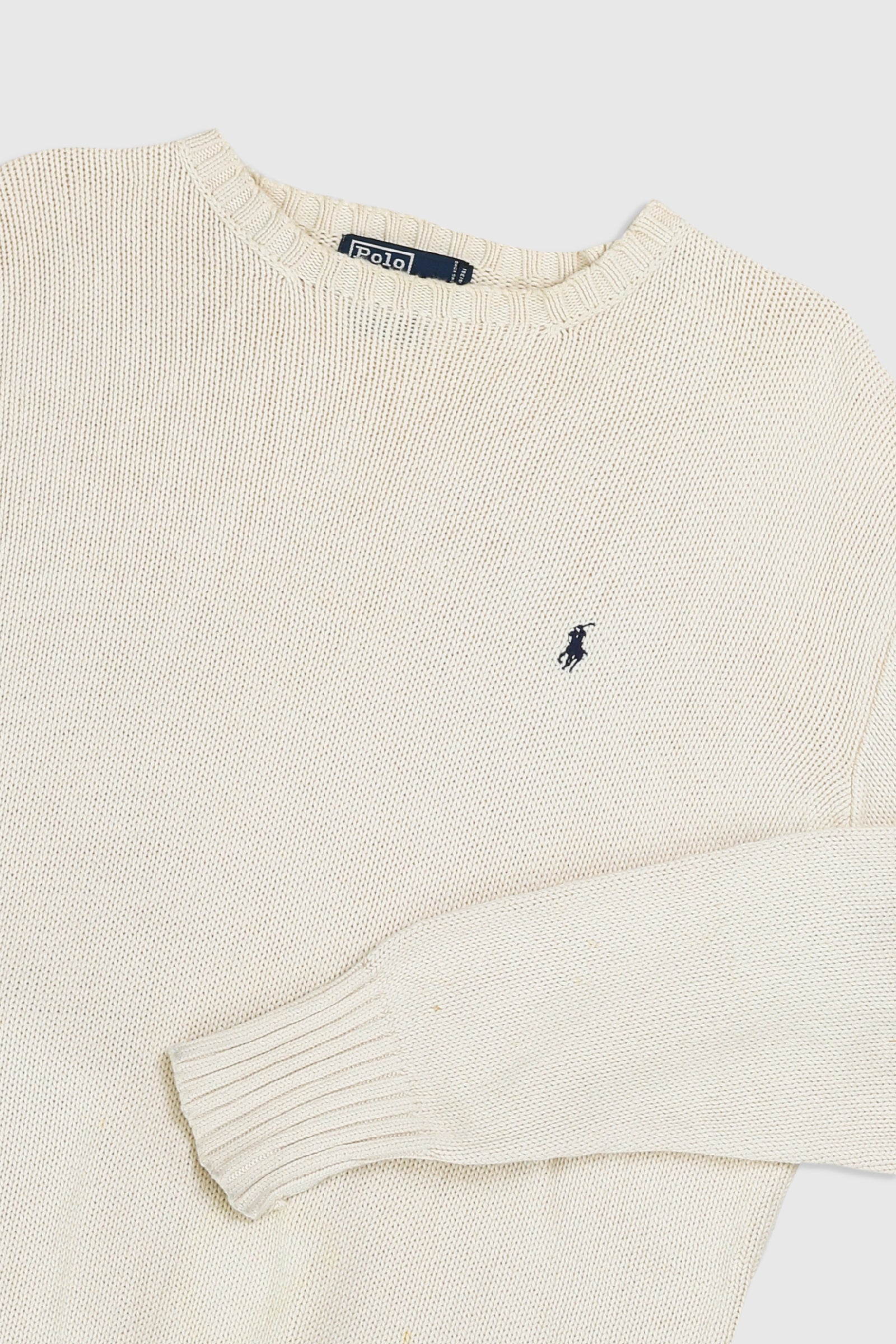 Vintage Polo Knit Sweater - M, L, XL-SWEATERS-Polo-Frankie Collective