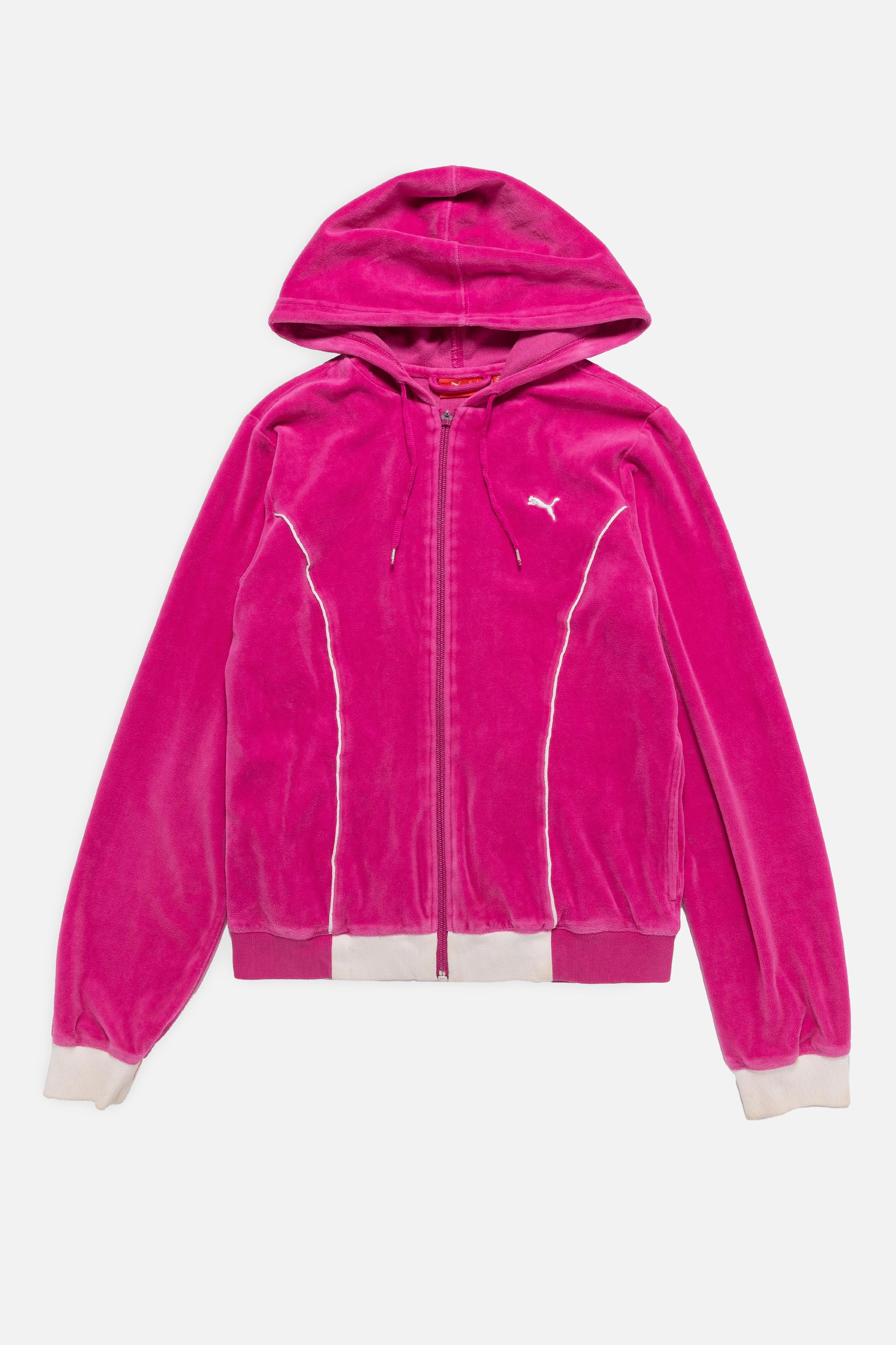 Vintage Puma Velour Jacket-Puma-Frankie Collective-Rework-Vintage-Streetwear