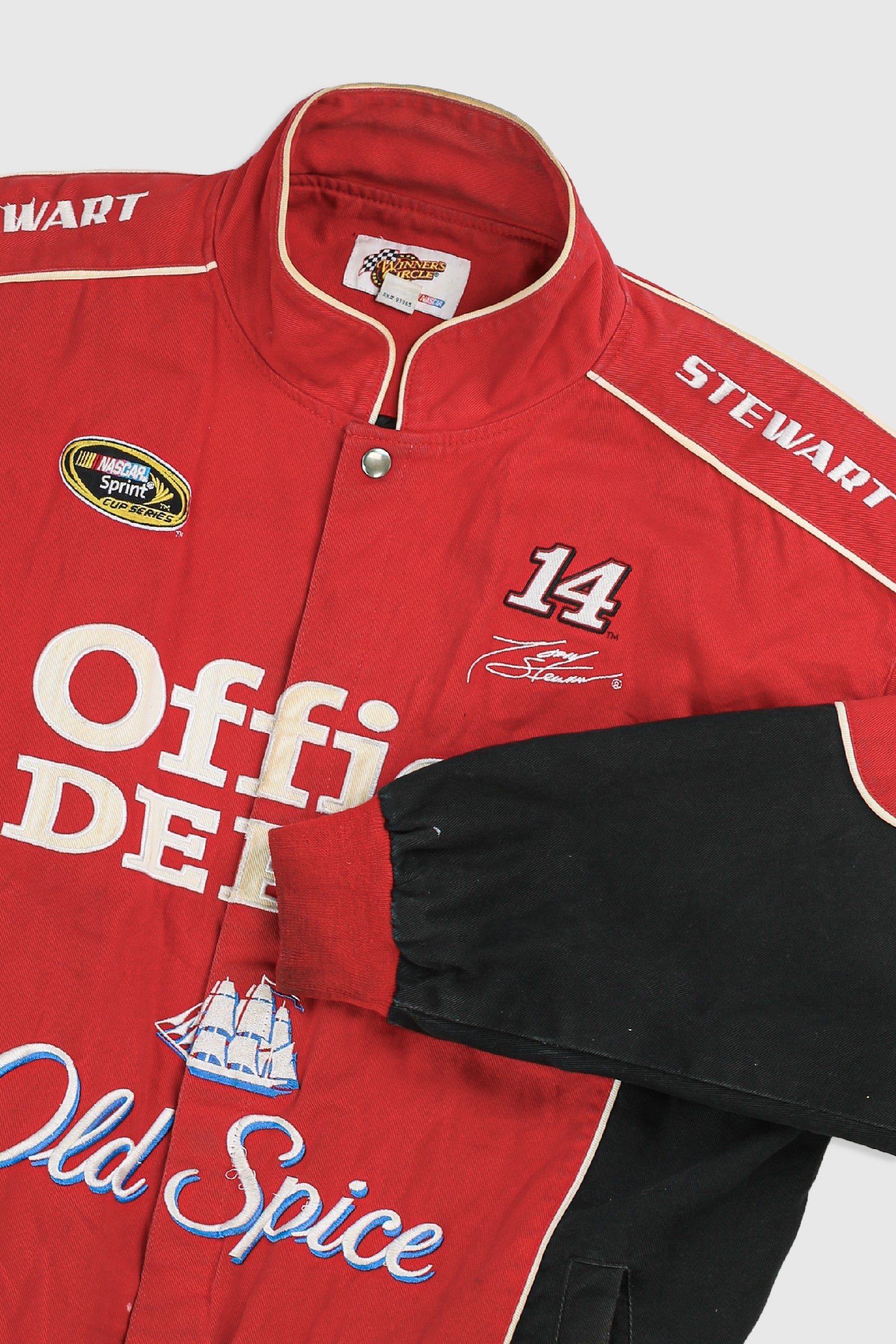 Vintage Racing Jacket - XL-JACKETS-Racing-Frankie Collective Rare Vintage Streetwear Reworks