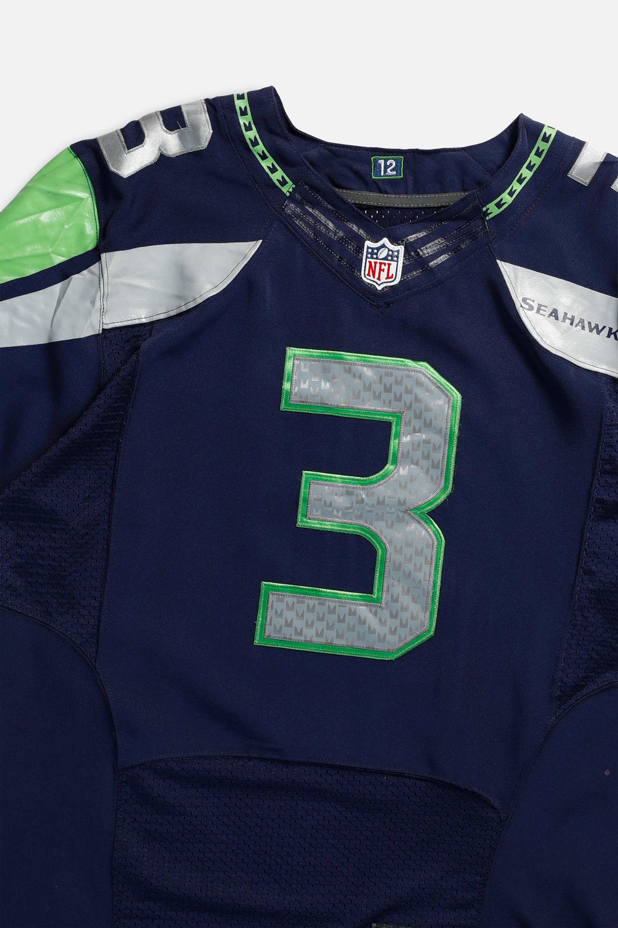 Vintage Seattle Seahawks NFL Jersey - M-JERSEYS-NFL-M-Frankie Collective Rare Vintage Streetwear Reworks