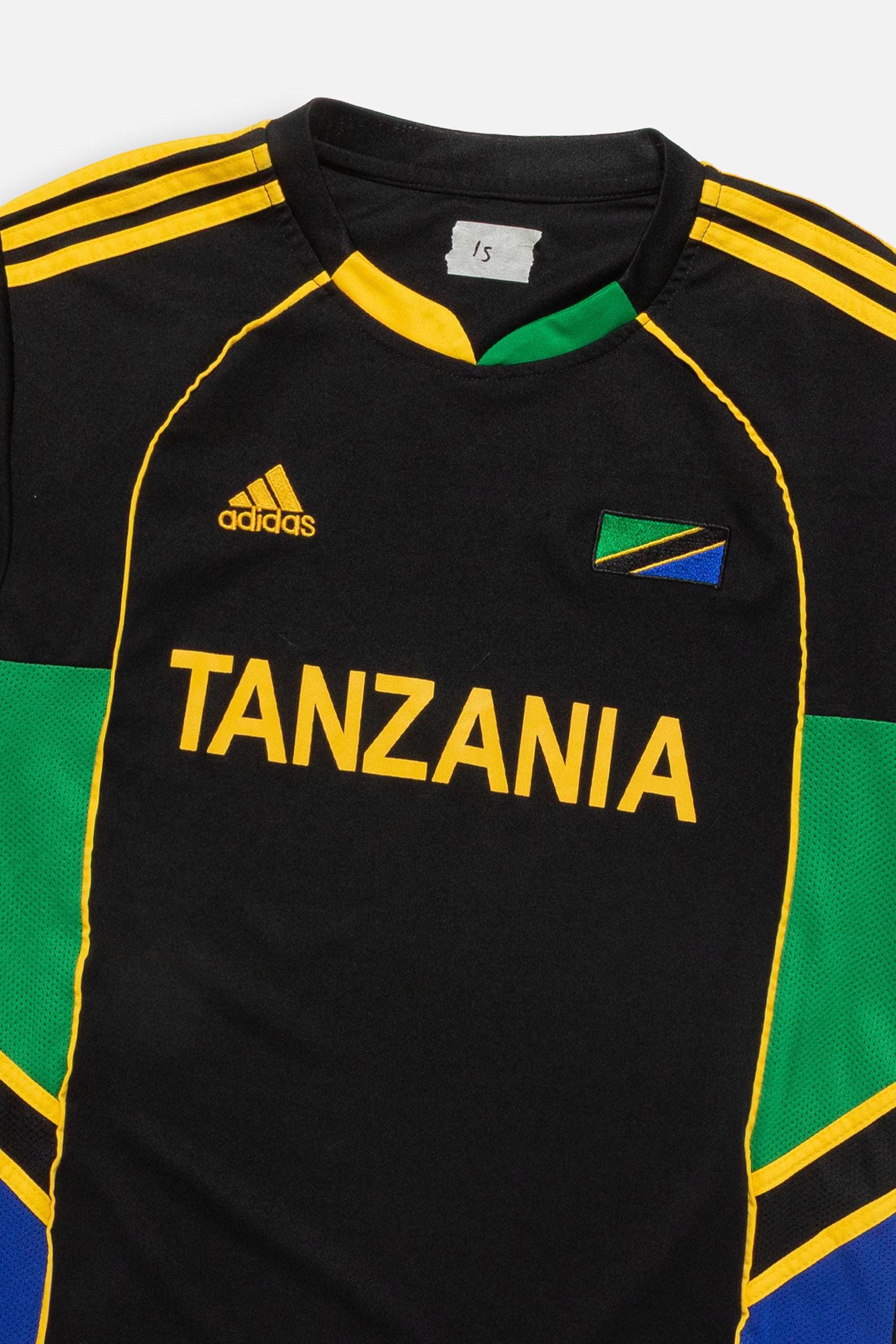 Vintage Tanzania Team Jersey-Adidas-Frankie Collective-Rework-Vintage-Streetwear