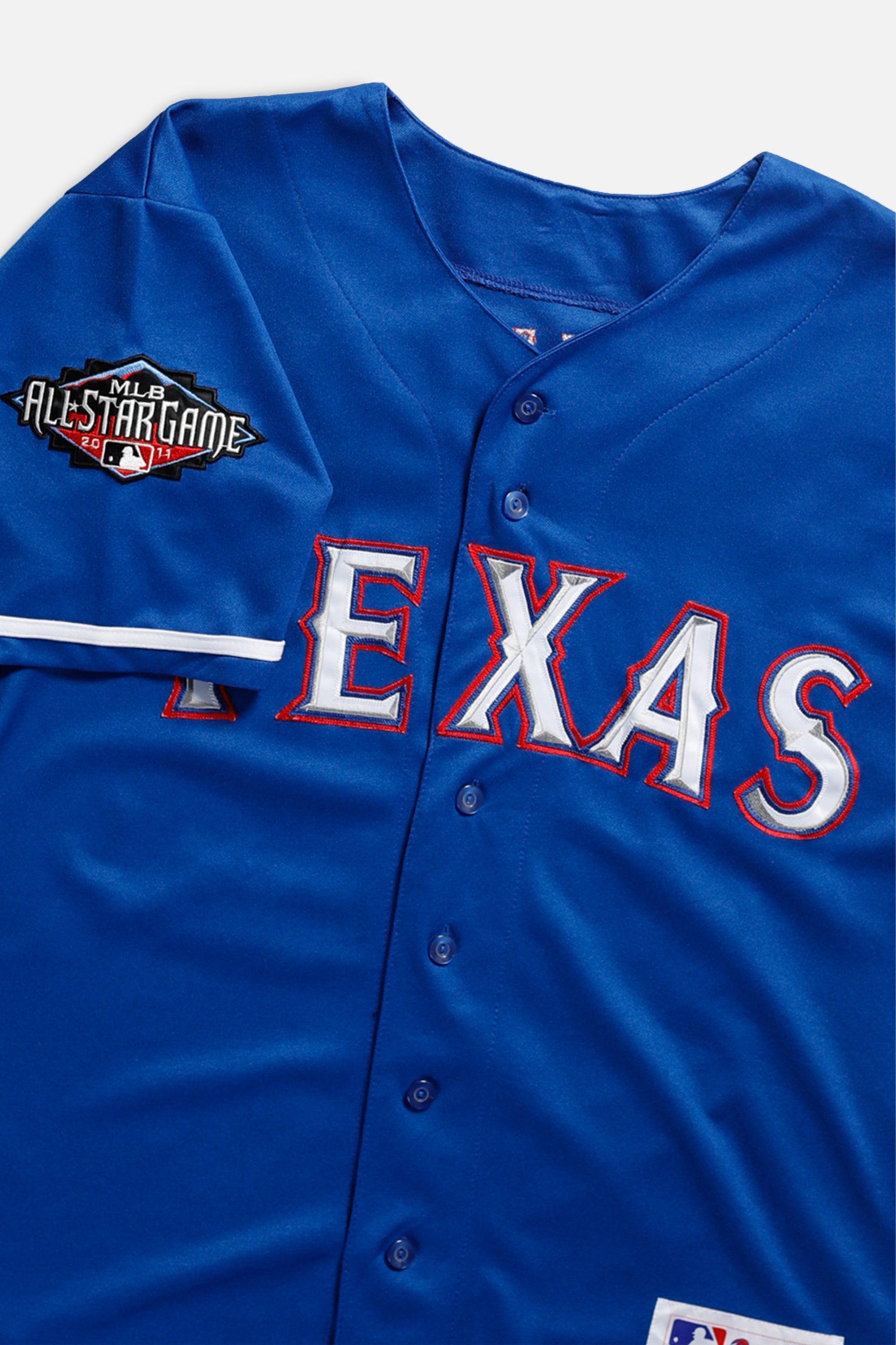 Vintage Texas Ranger MLB Jersey - L-JERSEYS-MLB-L-Frankie Collective Rare Vintage Streetwear Reworks