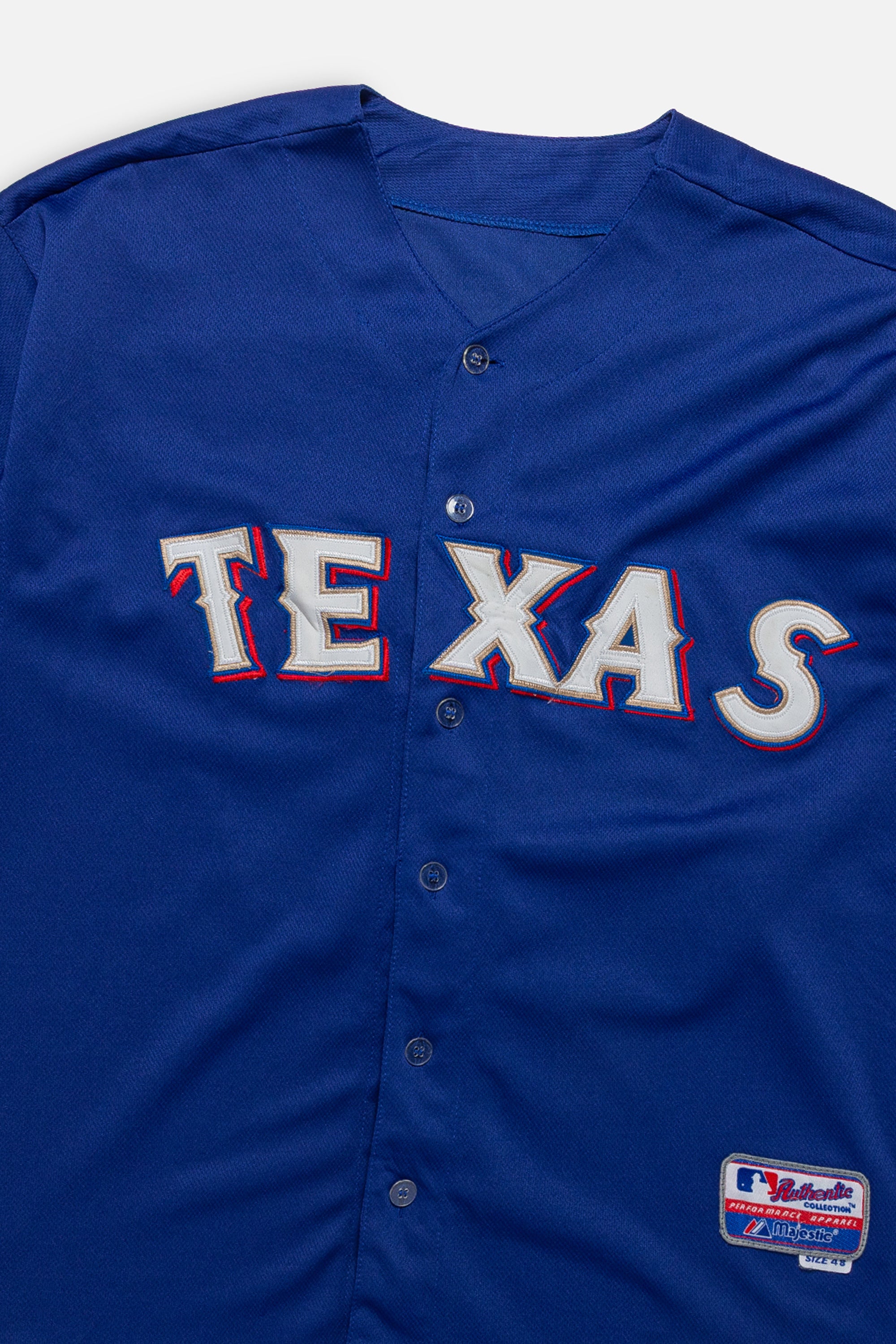 Vintage Texas Rangers Jersey-MLB-Frankie Collective-Rework-Vintage-Streetwear