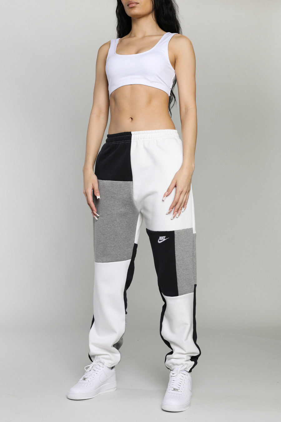Unisex Rework Nike Patchwork Sweatpants - XS, S, M, L
