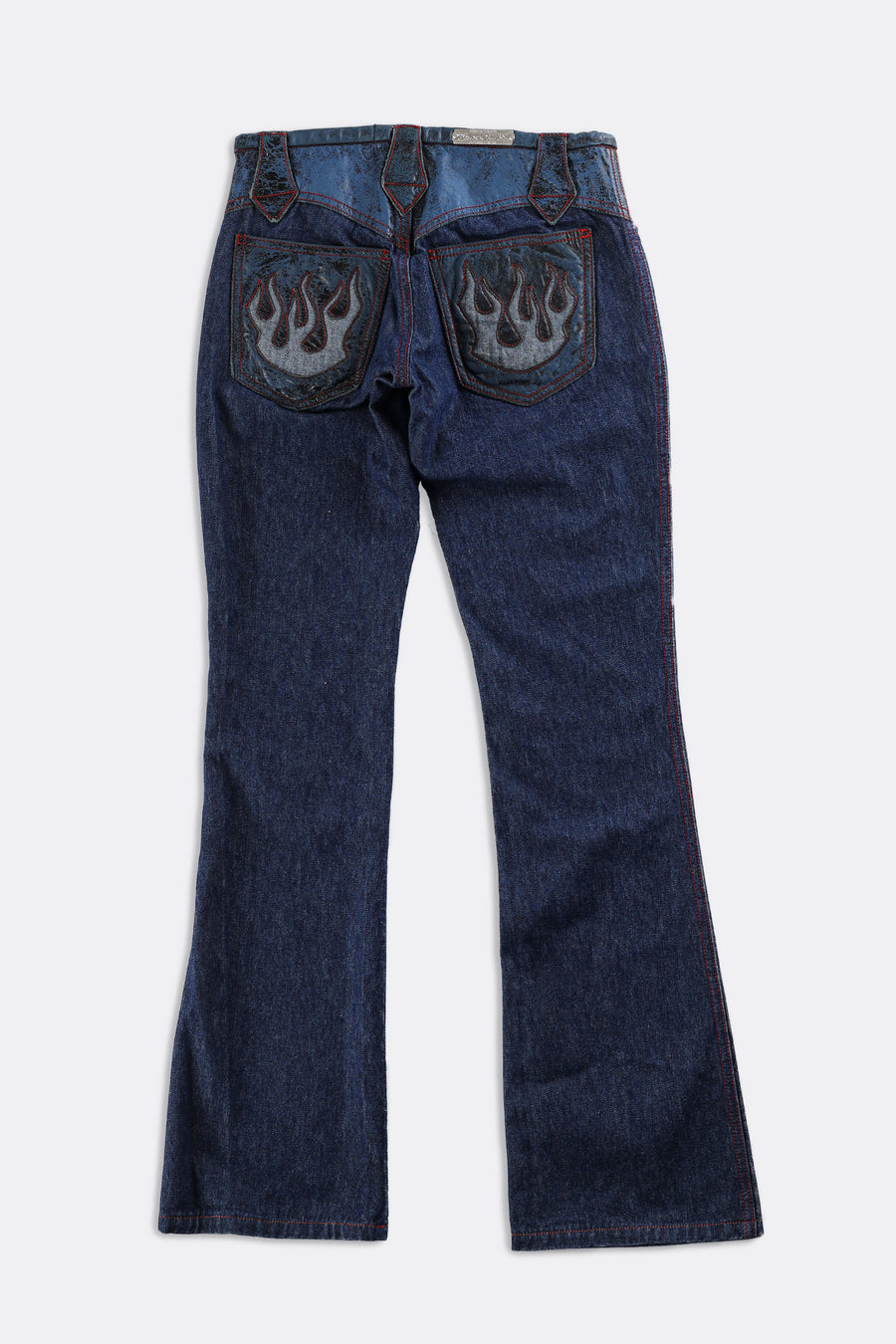 Deadstock Dragonfly Flame Low Rise Jeans