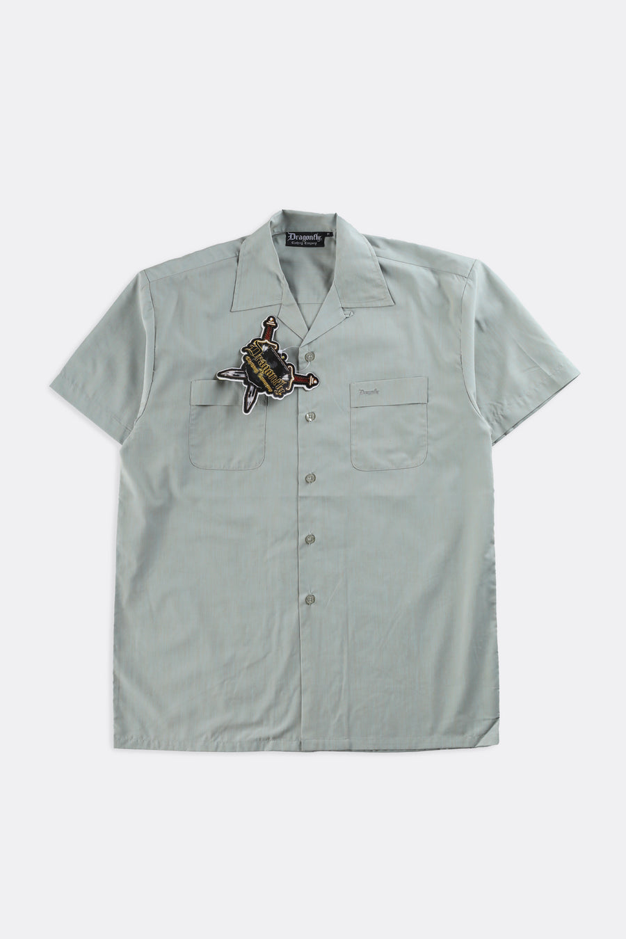 Deadstock Dragonfly Camp Shirt - M