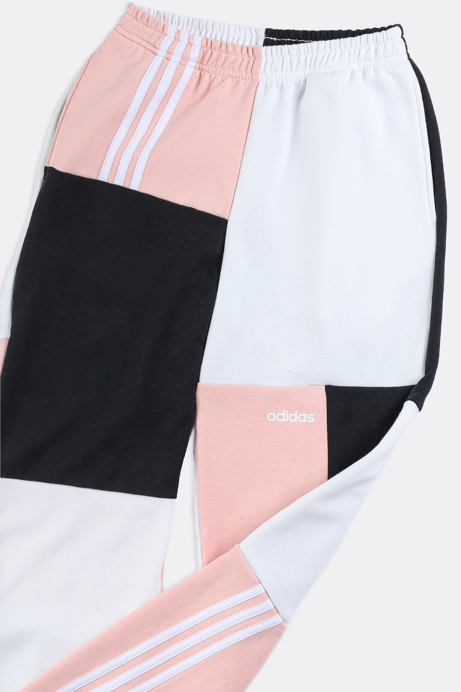 Unisex Rework Adidas Patchwork Sweatpants - Women-XS, Men-XXS