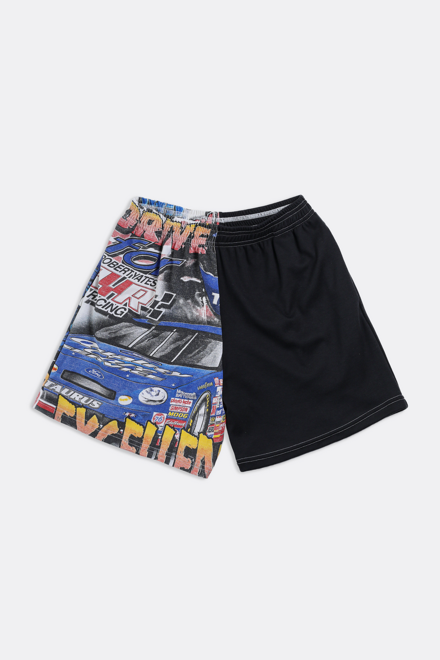 Unisex Rework Racing Tee Shorts - Women-S, Men-XS