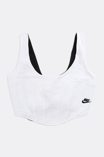 Rework Nike Sweatshirt Bustier - XS, S, M, L, XL